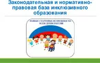 Олимпиада для педагогов ОСНОВЫ ЗАКОНОДАТЕЛЬСТВА РФ В ОБЛАСТИ ДОШКОЛЬНОГО И ИНКЛЮЗИВНОГО ОБРАЗОВАНИЯ