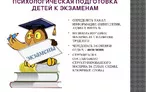 Олимпиада для педагогов ПСИХОЛОГИЧЕСКАЯ ГОТОВНОСТЬ К ИТОГОВОЙ АТТЕСТАЦИИ